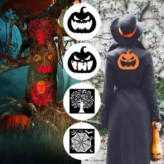 Reusable Pumpkin Carving Templates(Painting) {1}