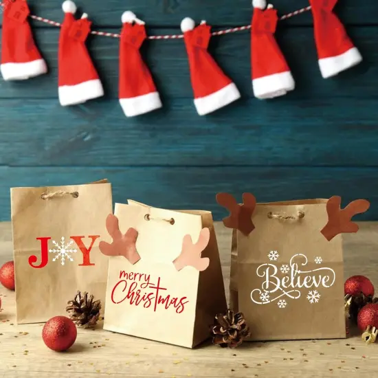 16pcs Merry Christmas Stencils(16 Merry Christmas) {4}