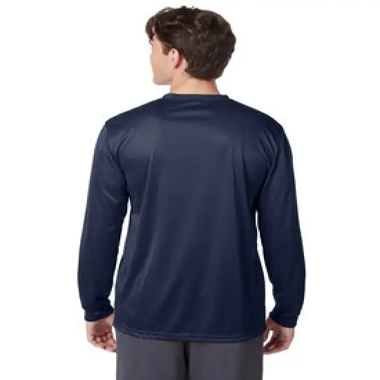 Hanes&reg; Cool DRI with Fresh Long-Sleeve Performance T-Shirt Graphite {7}