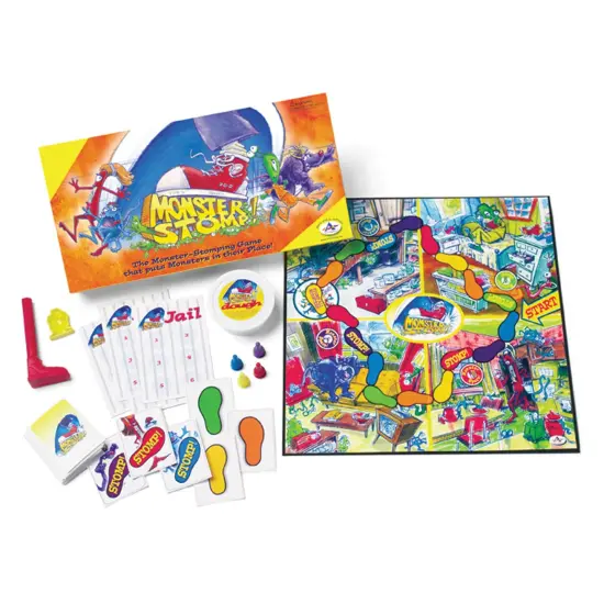 Monster Stomp - Interactive Dough Molding & Stomping Game for Kids {1}