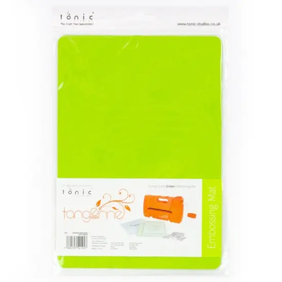 Tangerine Die Cutting Machine By Tonic Embossing Flexi Mat-Green {1}