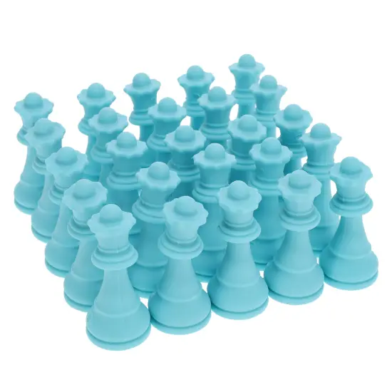 Chess Queen Erasers - Bulk Party Pack of 25 - Chess Club prizes and Party Favors - by WE Games {3}