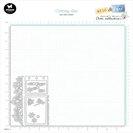 Studio Light Jenine's Mindful Art Wild & Free Cutting Die-Nr. 827, Decoration & Cards {1}