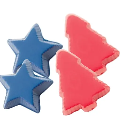 Star & Tree Bonbons Chocolate Mold {6}