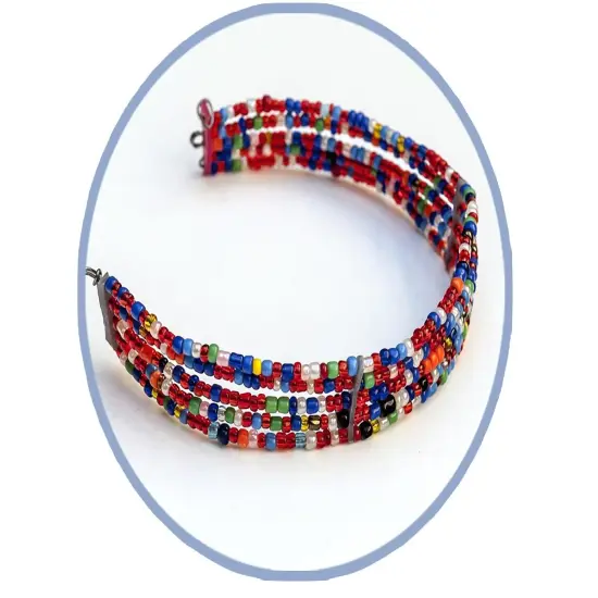 Craft Medley Glass Seed Bead Vials 3/Pkg-Tropical {2}