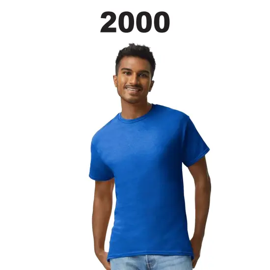 Gildan&reg; Ultra Cotton Classic Fit Short Sleeve Crewneck T-Shirt White {4}