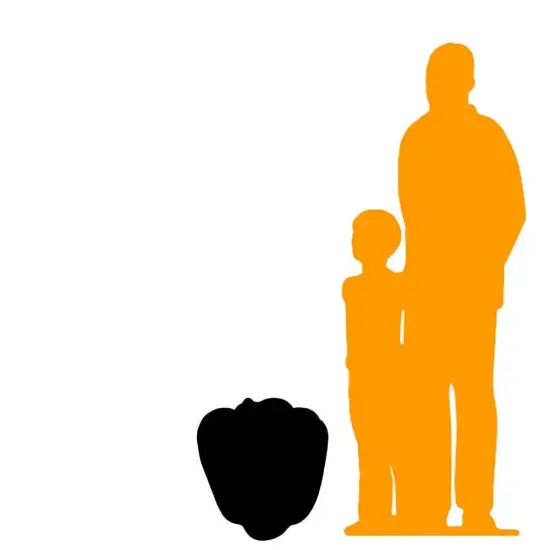 Yellow Bell Pepper Over Sized Statue {2}