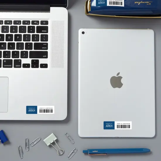 Avery Durable ID Labels with Sure Feed, 1/2" x 1-3/4" {4}