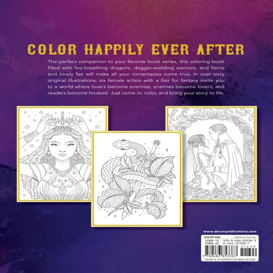 Romantasy: A Coloring Book-Softcover {3}