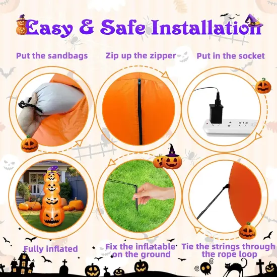 Pumpkin Reaper Halloween Decorations {5}