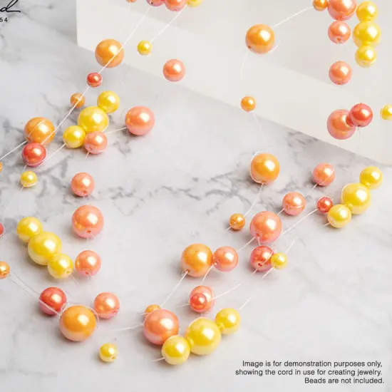 Gudebrod 0.008" Monofilament Champion Invisible Clear Cord | Made in USA {3}