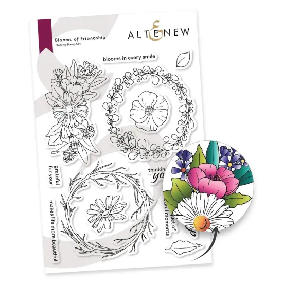 Blooms of Friendship Stamp Set {1}