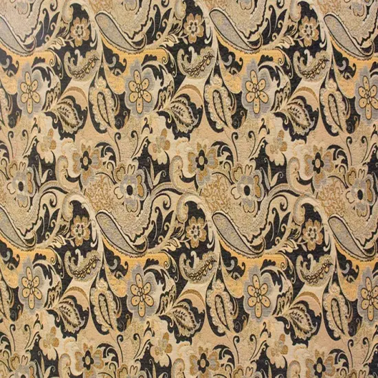 Zinnia Fabric Elegant & Versatile Onyx {3}