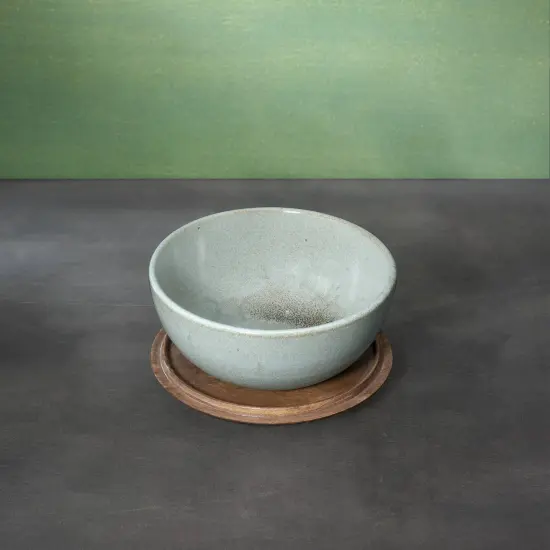 Hand-Glazed Terracotta Breakfast Set - Mug and Bowl with Lid &ndash; Rustic & Stylish Dining {3}