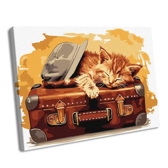 Painting by Numbers kit Ready to travel KHO6613 {2}