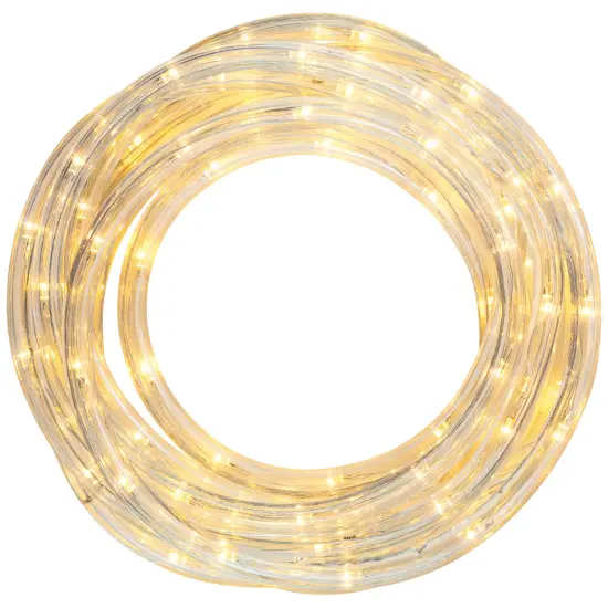 Northlight Flexible LED Outdoor Christmas Lights - Warm White - 18' Clear Wire {6}
