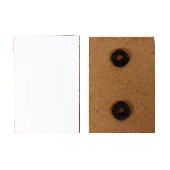 Little Birdie Customizable Canvas Fridge Magnet MDF 10/Pkg-Assorted {4}