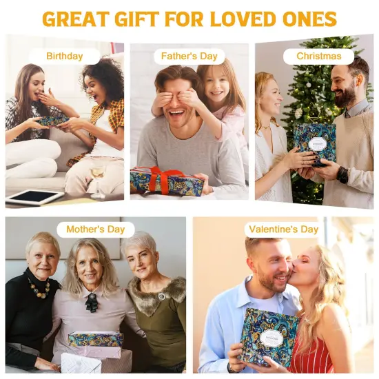 Scented Candles Gift Set for Women, 4 Pack Natural Fragrance Aromatherapy Candles for Home Scented, Long Buring Soy Wax Candles Gifts for Decoration Birthday Valentine's Day {2}