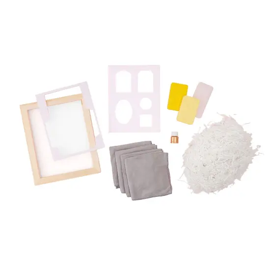 American Crafts Handmade Paper Stationery Kit-12 Pieces {5}