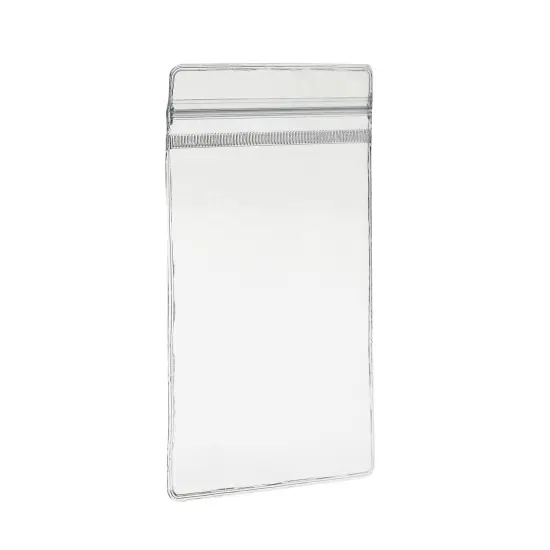 100 Pack Clear Plastic Bags for Jewelry, Earrings, Necklaces, Mini Resealable Bags for Small Business (3.15 x 4.75 In) {7}