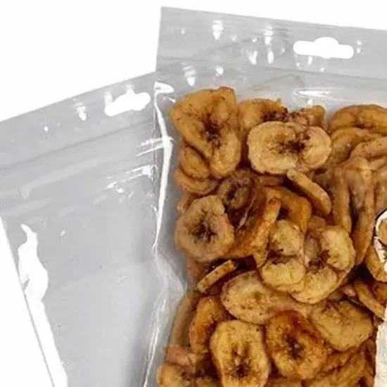 Resilient Lip & Tape Cello Bags with Header 5" x 7" 1.6 mil {4}