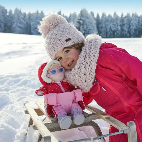 HABA Soft Doll Bike Seat &ndash; Baby Doll Accessories for Toddler and Seat Attachment for Scooters, Trikes & Bikes for Toddlers 18+ Months Multicolor {6}