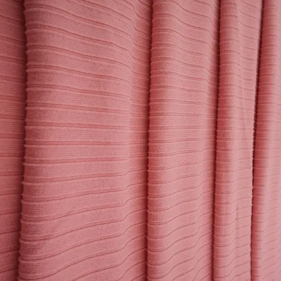 1 Yard 8x3 Yummy Rib Solid Knit Fabric, 58/60&Prime; Wide Polyester Spandex Blend BABY BLUE {4}