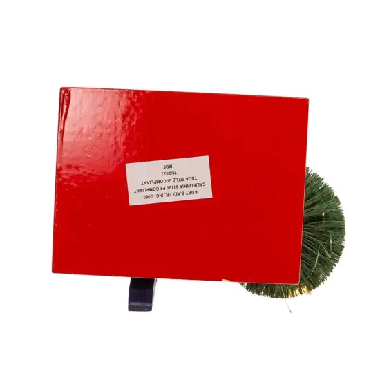 Kurt Adler 18-Inch Battery Operated Nutcracker with Light Up Tree {6}