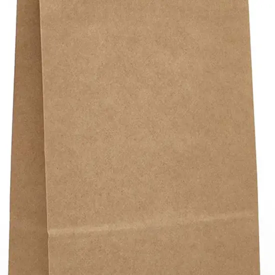 Paper Bags with Die Cut Handles 8'' x 4'' x 13 5/8'' {5}