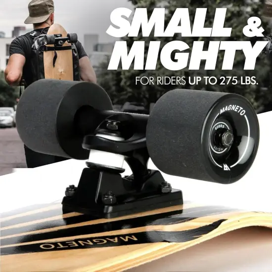 Magneto Complete Skateboard | 27.5" x 7.5" | 6-Layer Canadian Maple Double Kick Concave Deck | Skateboard Cruiser Skateboard for Kids, Boys, Girls, Beginners Ages 3-14, Teens {5}