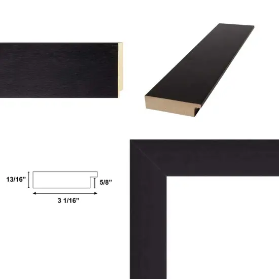 Contemporary Cappuccino Cafe Wood Picture Frame 12x14 frame {4}