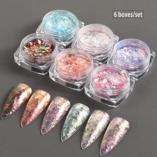Opal Nail Art Glitter {2}