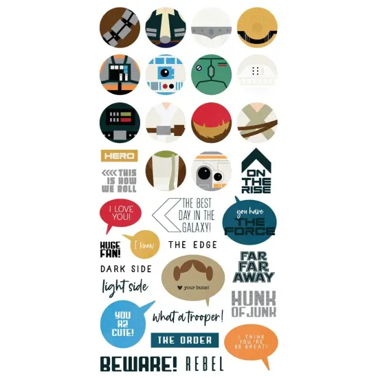 Say Cheese Galaxy Stickers 69/Pkg-Foam {4}