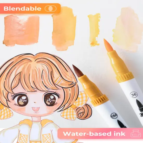 Skin Tone Markers 36 Colors {5}