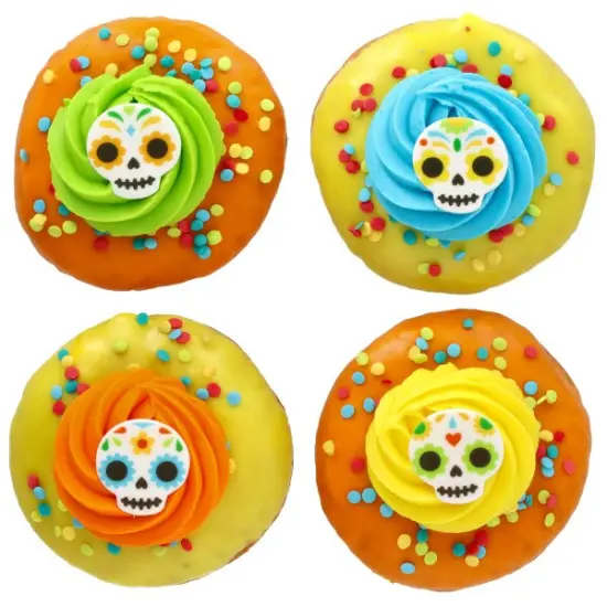 Day of the Dead Sweet D&eacute;cor&reg; Edible Decorations 12ct {3}
