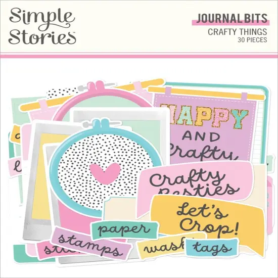 Crafty Things Bits & Pieces 29/Pkg-Journal {1}