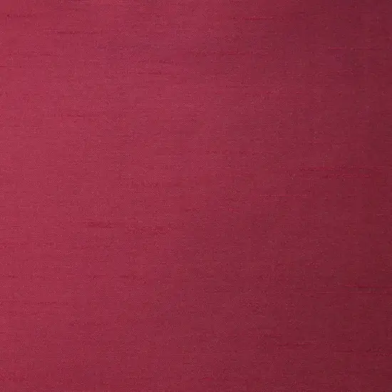 Florenza Faux Silk Flame Resistant Low Maintenance 100% Polyester Fabric Burgundy {1}