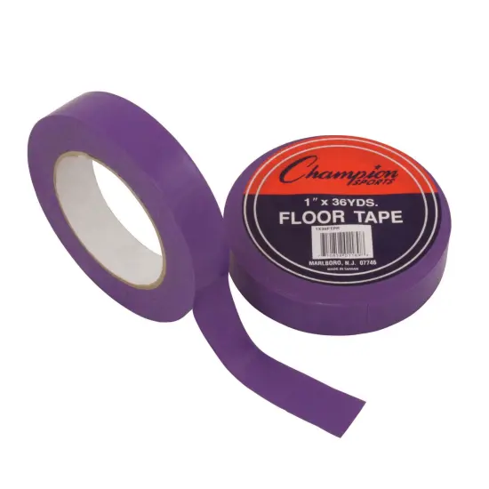Floor Marking Tape, 1" x 36 yd, Purple {1}