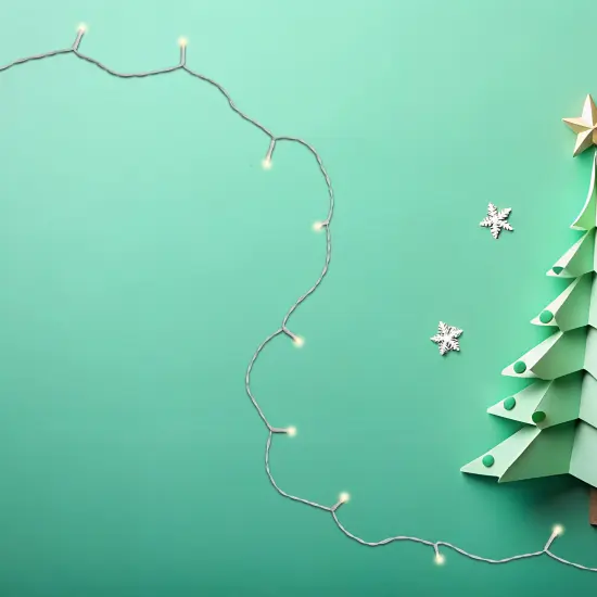 Northlight Battery Operated Wide Angle LED Christmas Lights - Warm White - 9.5' White Wire - 20ct {1}