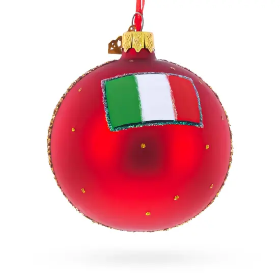 Gondola under The Rialto Bridge, Venice, Italy Glass Ball Christmas Ornament 3.25 Inches {3}