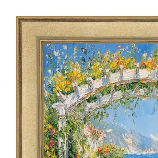 Modern Contemporary Champagne Gold Flat Picture Frame 20x30 frame {1}