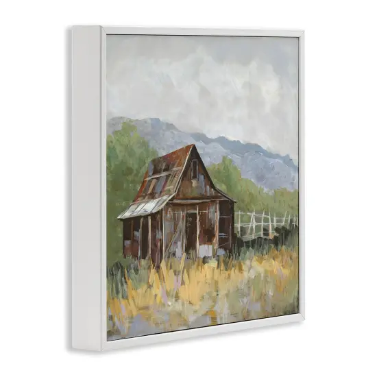 Stupell Industries Rustic Rural Lodge Framed Giclee Wall Art Design by Jacob Q {3}