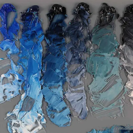 New York Central Grey Tempered Glass Palette 12x16" Tabletop Rectangle &ndash; Scratch-Resistant, Easy-to-Clean Artist Palette for Precise Color Mixing, Reduced Glare, Solvent-Resistant {7}