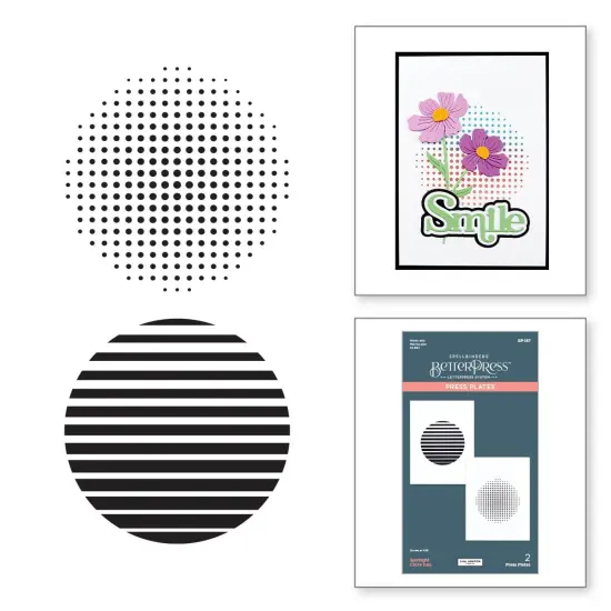 Spellbinders Press Plate By Lisa Horton-Cirle Duo, Spotlight Frames And Florals {7}