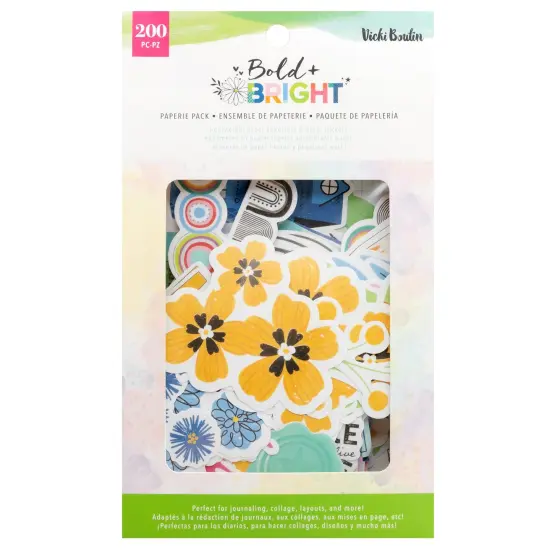 Vicki Boutin Bold And Bright Paperie Pack-200 Pieces {1}