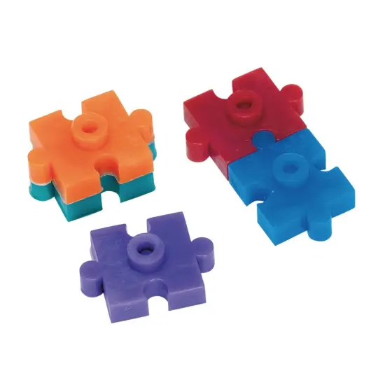 Color Quarks&trade; Construction STEAM Toy, Interlocking 3D Mini Puzzle Blocks {3}