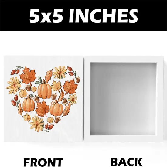 Fall Pumpkin Thanksgiving Tabletop Decor {2}