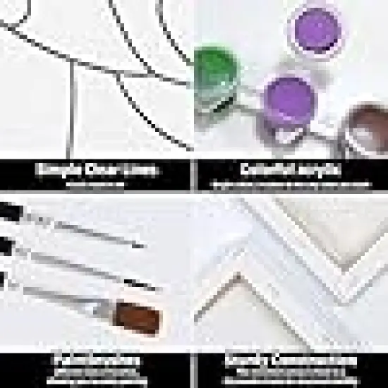 Night Painting Kit Couples Party Pre Drawn {4}