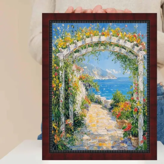 Diploma Mahogany With Black Lip Picture Frame 28x40 frame {7}