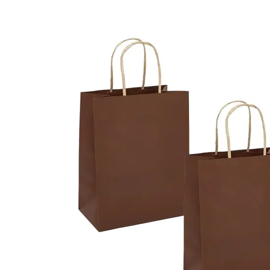 Diminutive Kraft Paper Tinted Bag 5.5" x 3.25" x 8.375" {5}